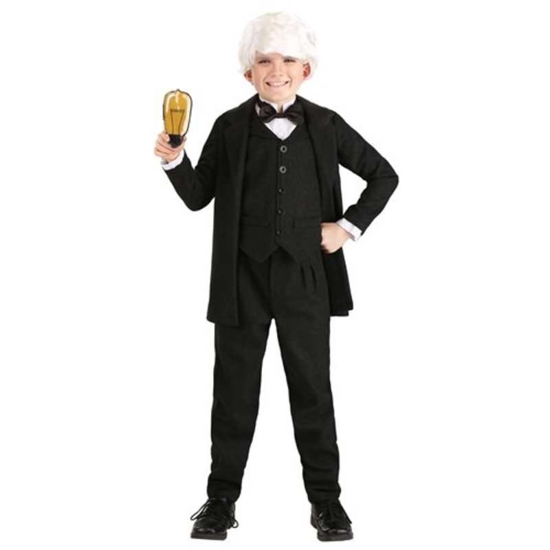 Thomas Edison Costume for Kids Small