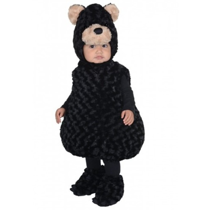 Toddler Black Bear Bubble Costume 18 Months/2T