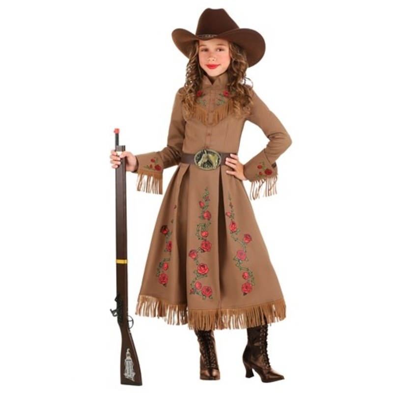 Annie Oakley Girl's Cowgirl Costume Small