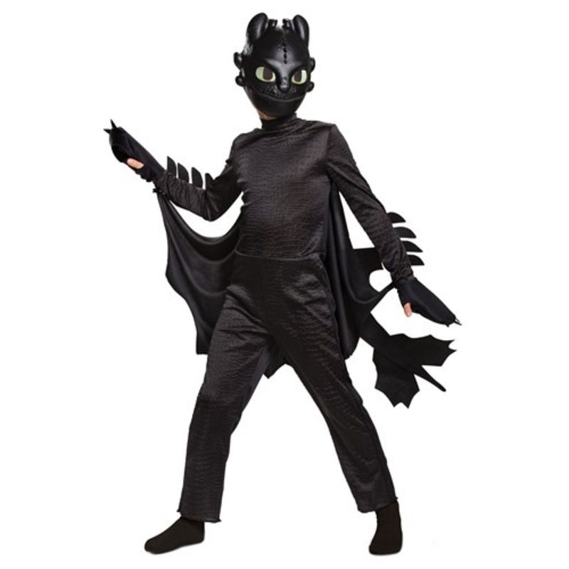 Deluxe How to Train Your Dragon Kids Toothless Costume  3T/4T