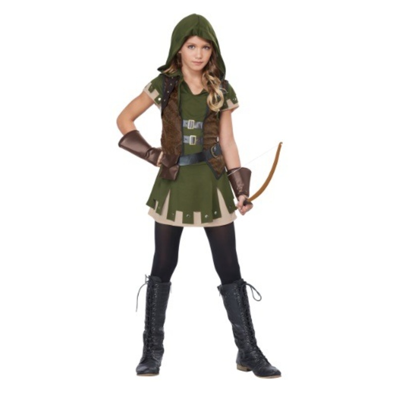 Girl's Miss Robin Hood Costume Medium (8-10)
