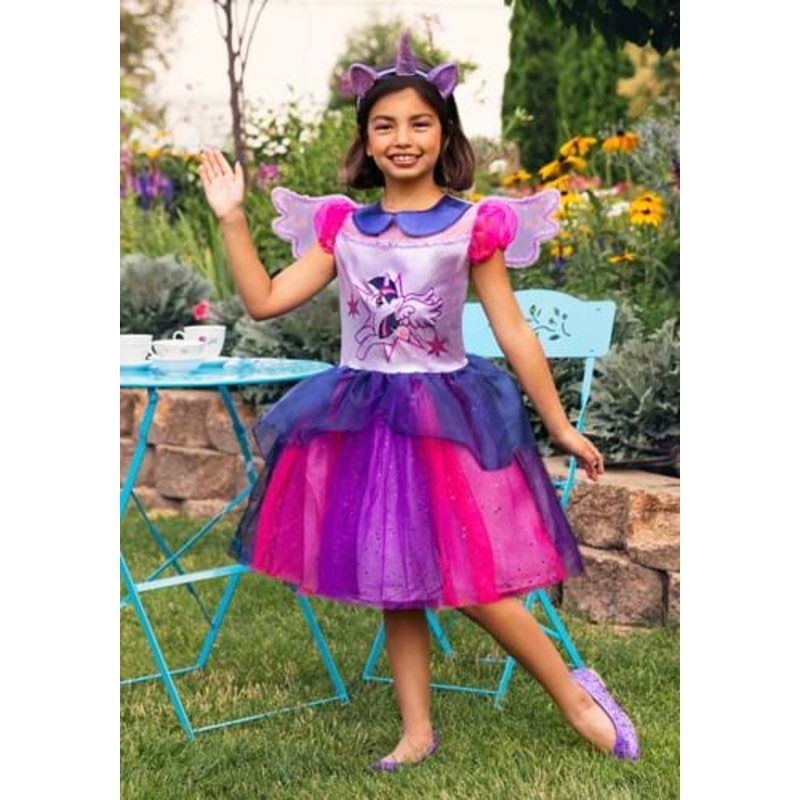Girl's My Little Pony Toddler/Kid Twilight Sparkle Tutu Deluxe Costume 3T/4T