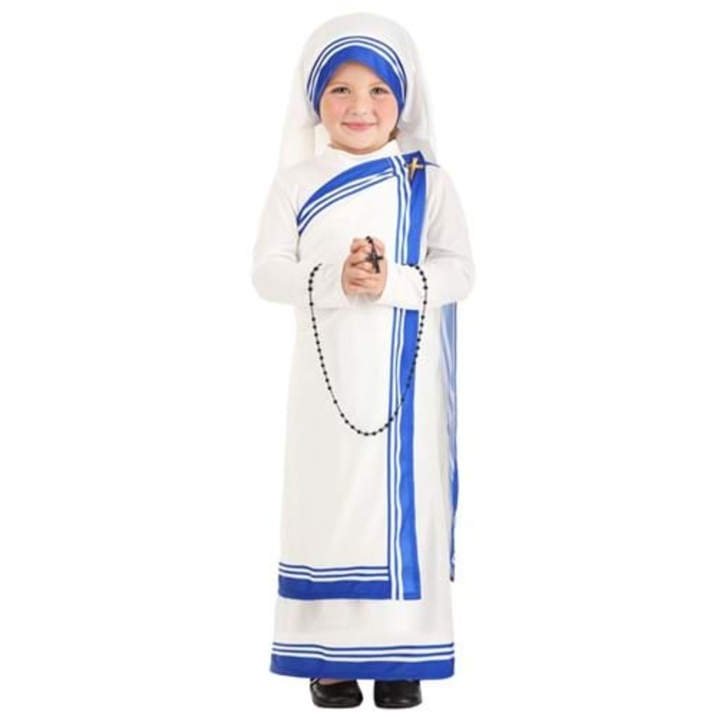 Girl's Toddler Mother Teresa Costume 2T