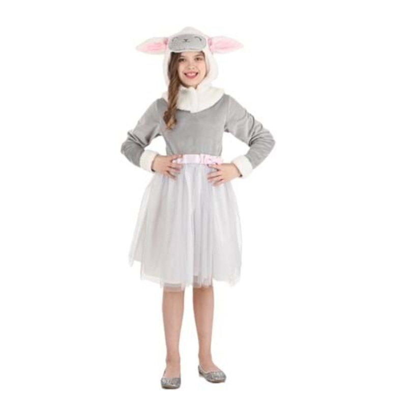 Girl's Tutu Sheep Costume Medium