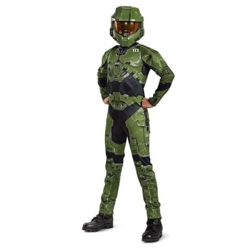 Halo Infinite Master Chief Classic Costume for Children Size 7/8