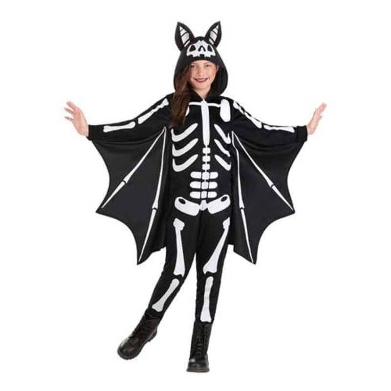 Kid's Flying Skeleton Bat Costume X-Small