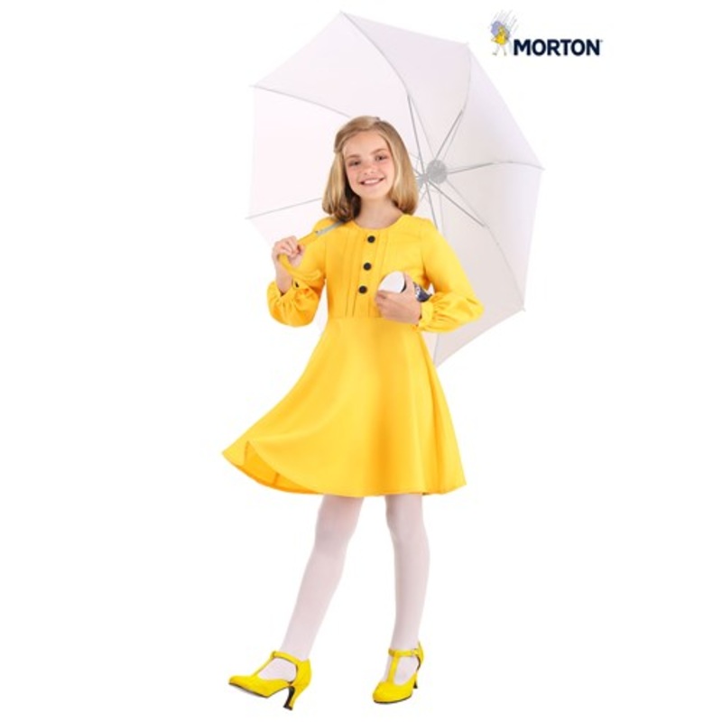 Kid's Morton Salt Girl Costume Small