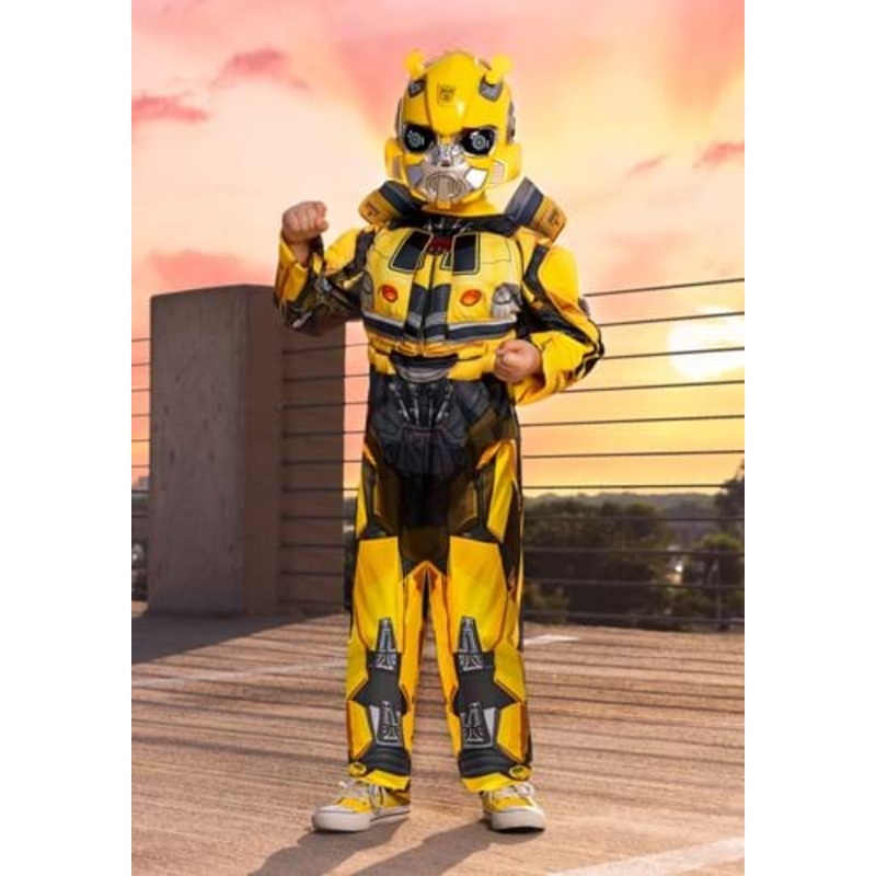 Kid's Transformers Rise of the Beasts Bumblebee Costume Size 4/6