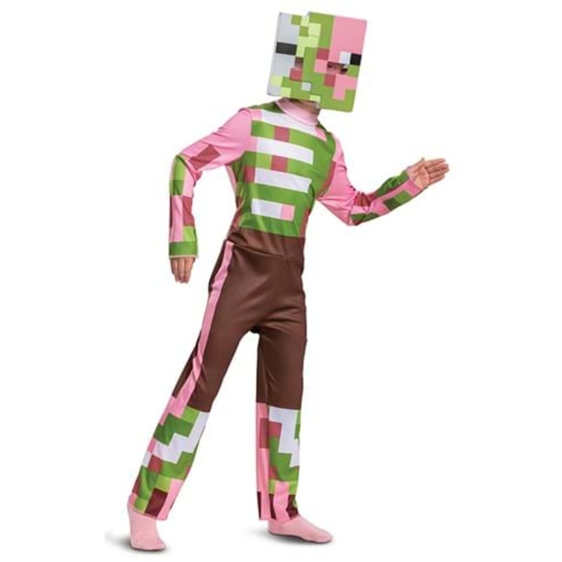 Minecraft Zombie Pigman Classic Costume for Kids Size 4/6