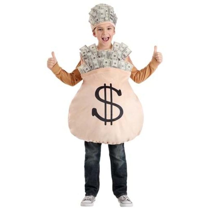 Money Bag Costume for Kids X-Small