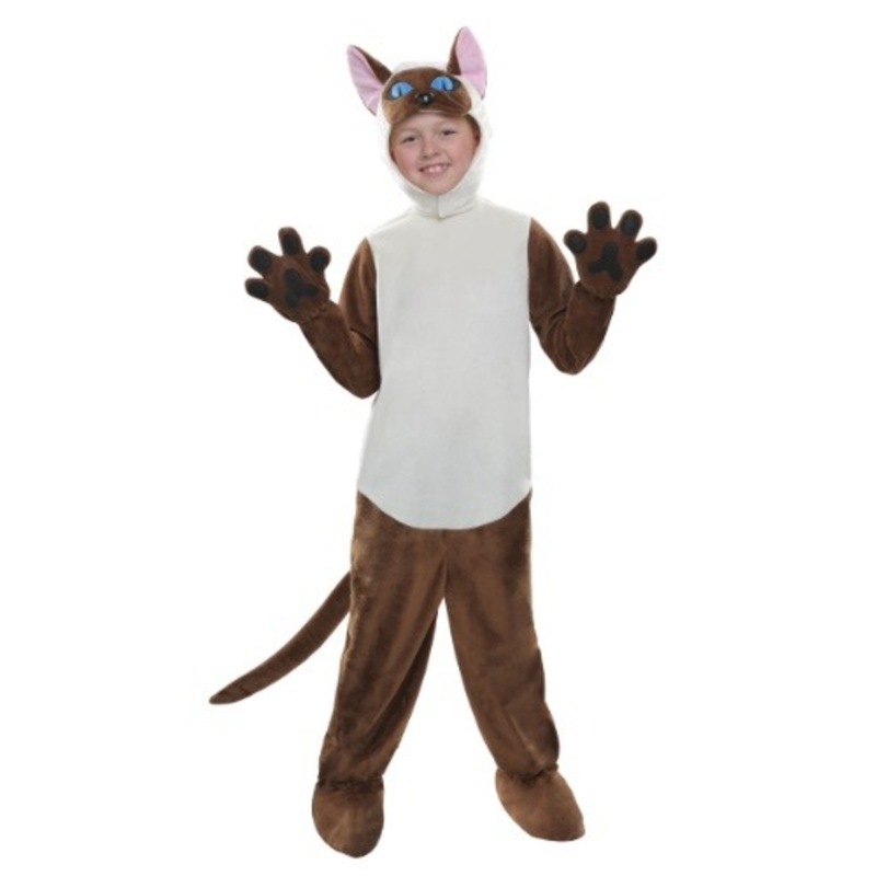 Siamese Cat Costume for Kids X-Small