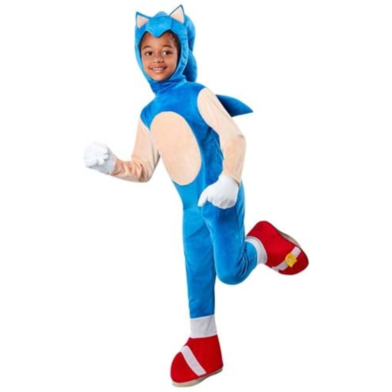 Sonic the Hedgehog Deluxe Costume for Boys X-Small