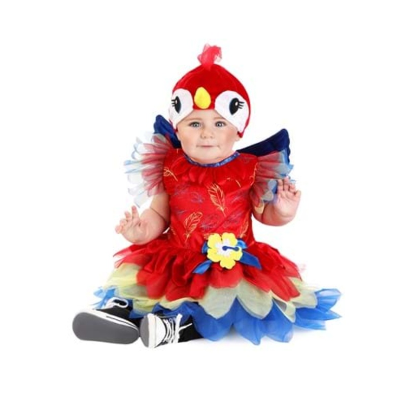 Tropical Parrot Costume for Infants 6/12 Months