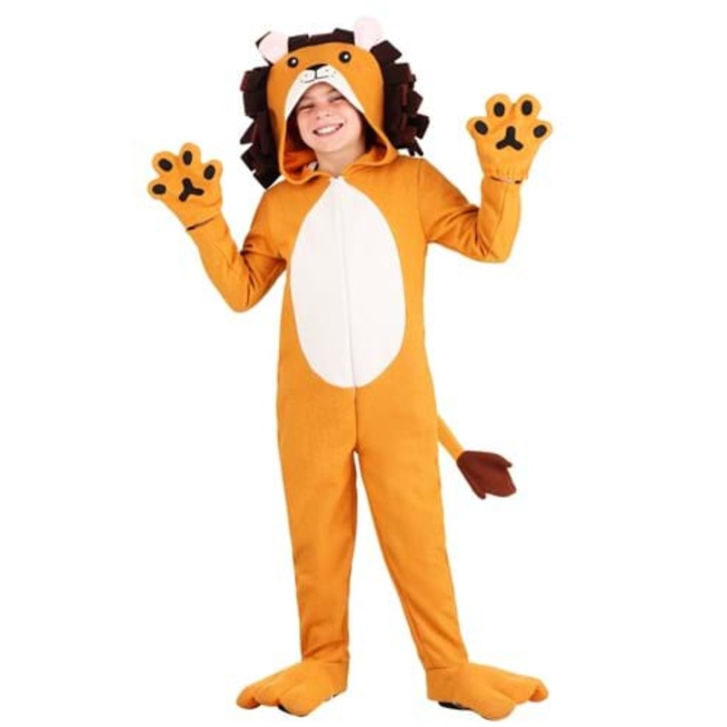 Wooly Lion Costume for Kids Small
