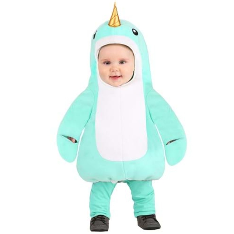 Blue Infant Narwhal Costume 0/3 Months