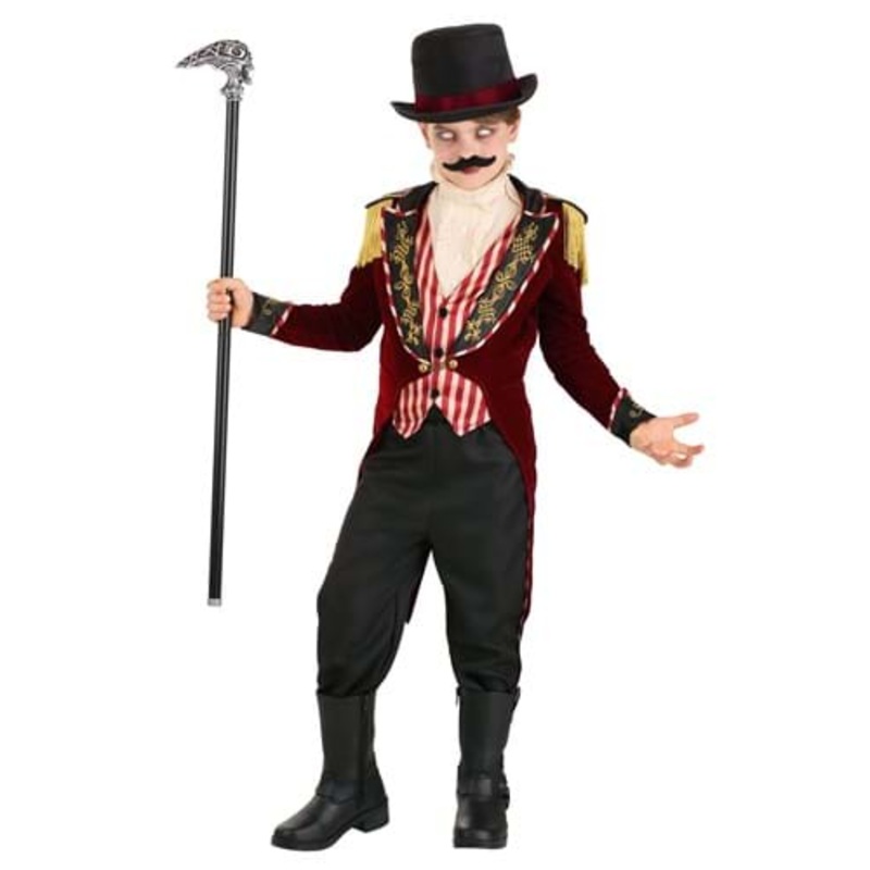 Boy's Scary Ringmaster Costume Small