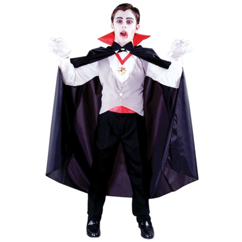 Classic Vampire Costume for Boys X-Small