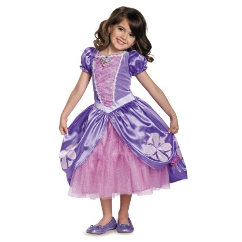 Deluxe Girls Sofia The First Next Chapter Costume Dress 3T/4T
