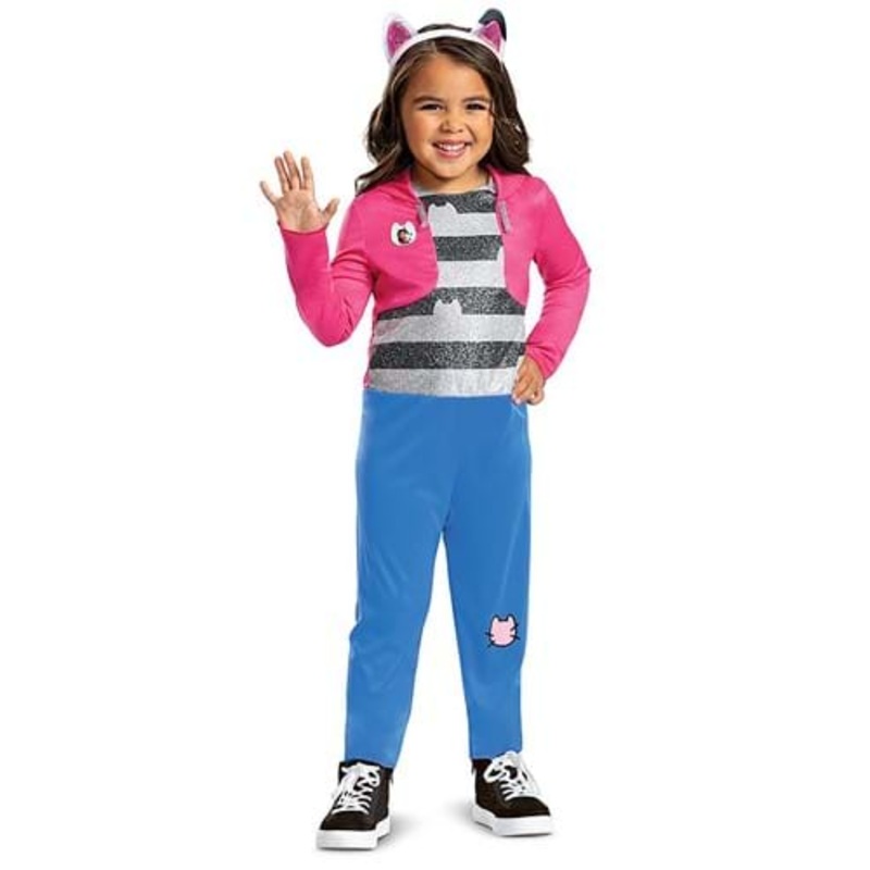 Gabby's Dollhouse Girl's Gabby Classic Costume for Toddlers 2T