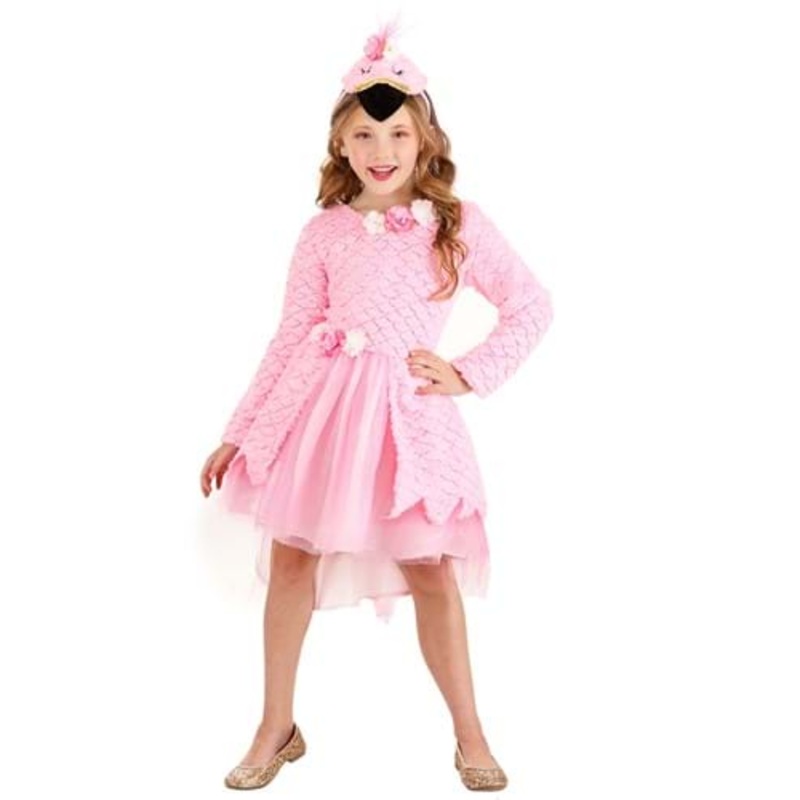 Girl's Tutu Flamingo Costume Small