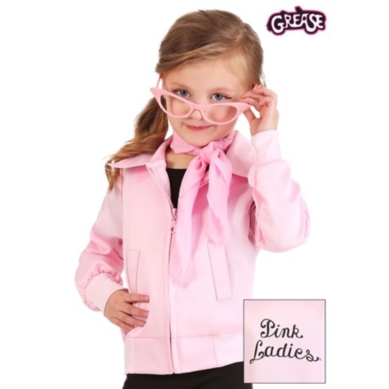 Grease Pink Ladies Costume Toddler Jacket 12 Months