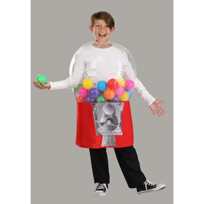 Inflatable Gumball Machine Costume for Kids Standard