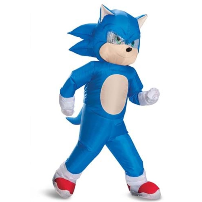 Inflatable Sonic the Hedgehog Costume for Kids Standard