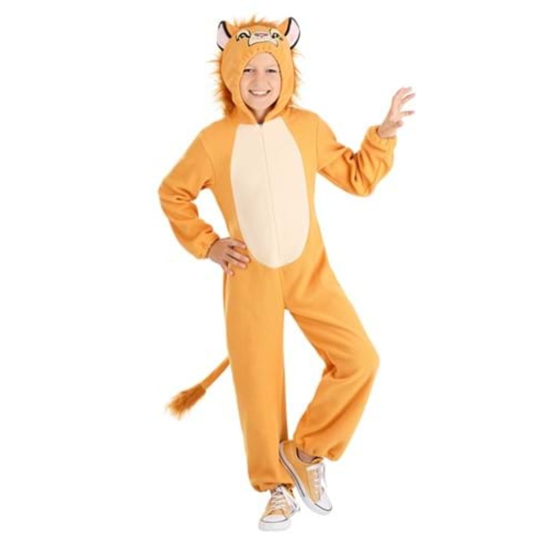 Lion Onesie Costume for Kids Small