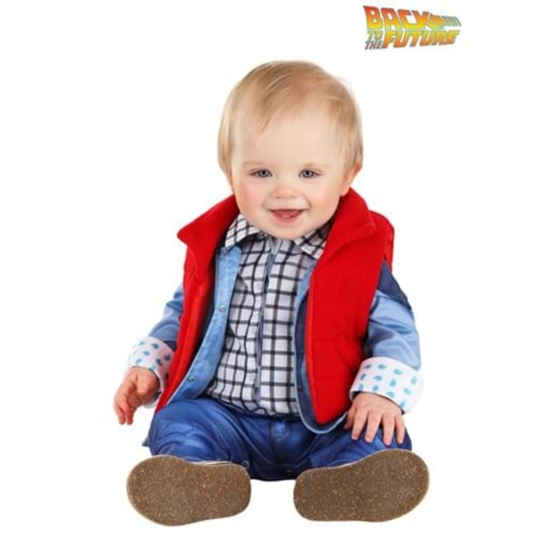Marty McFly Back to the Future Costume for Infants 0/3 Months