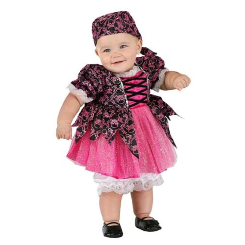 Precious Pink Pirate Costume for Infants 0/3 Months