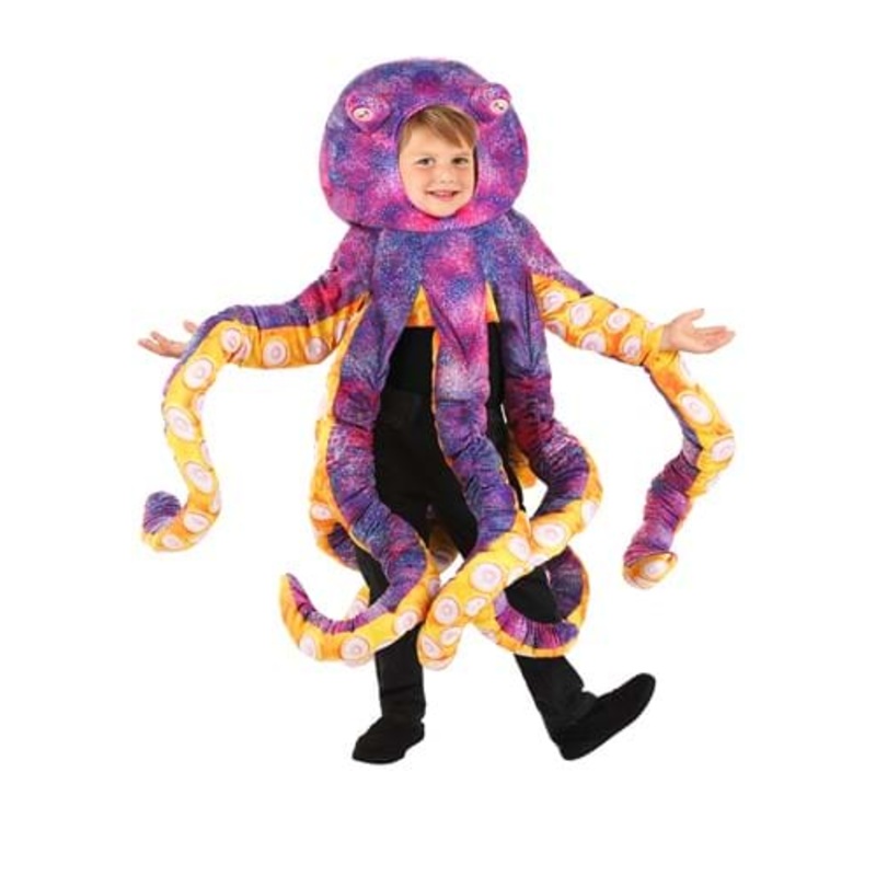 Purple Octopus Toddler Costume 4T