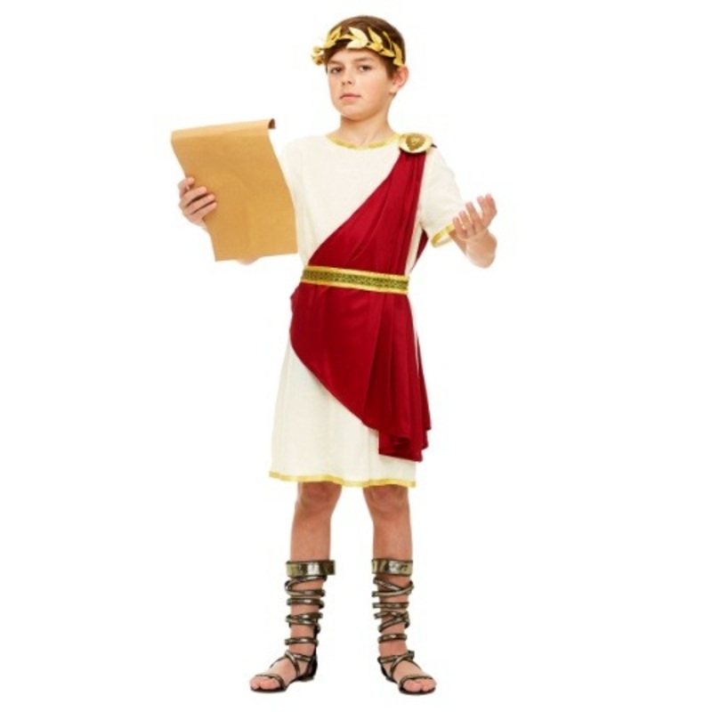 Roman Senator Costume for Boys Small