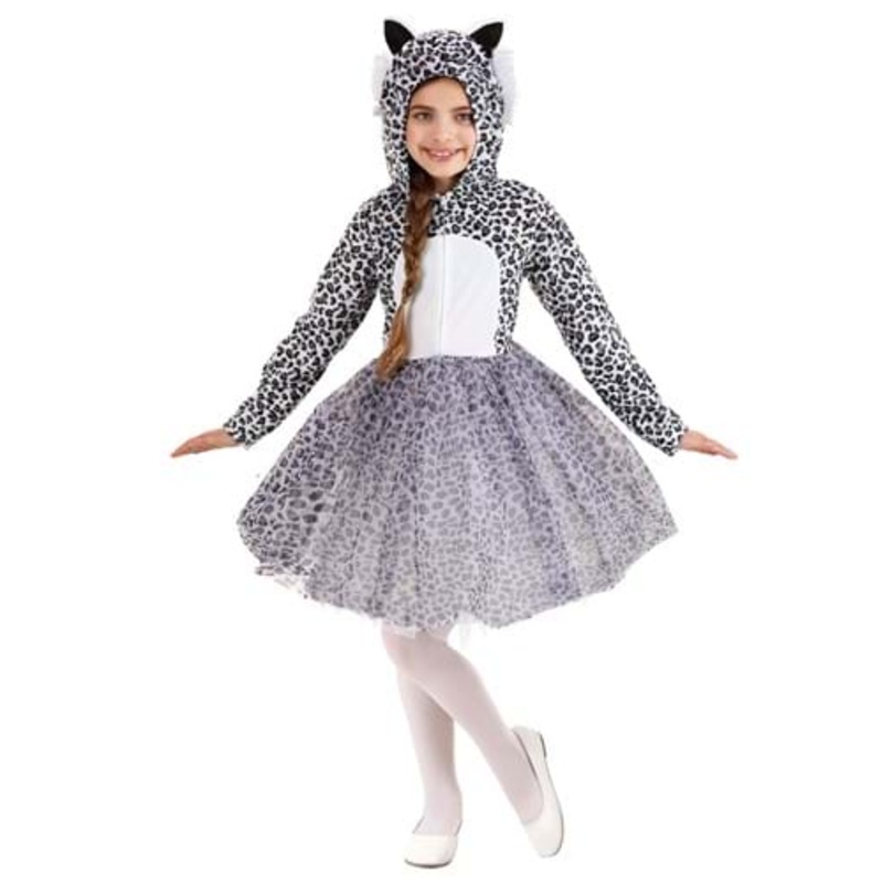 Snow Leopard Kid's Tutu Costume Small