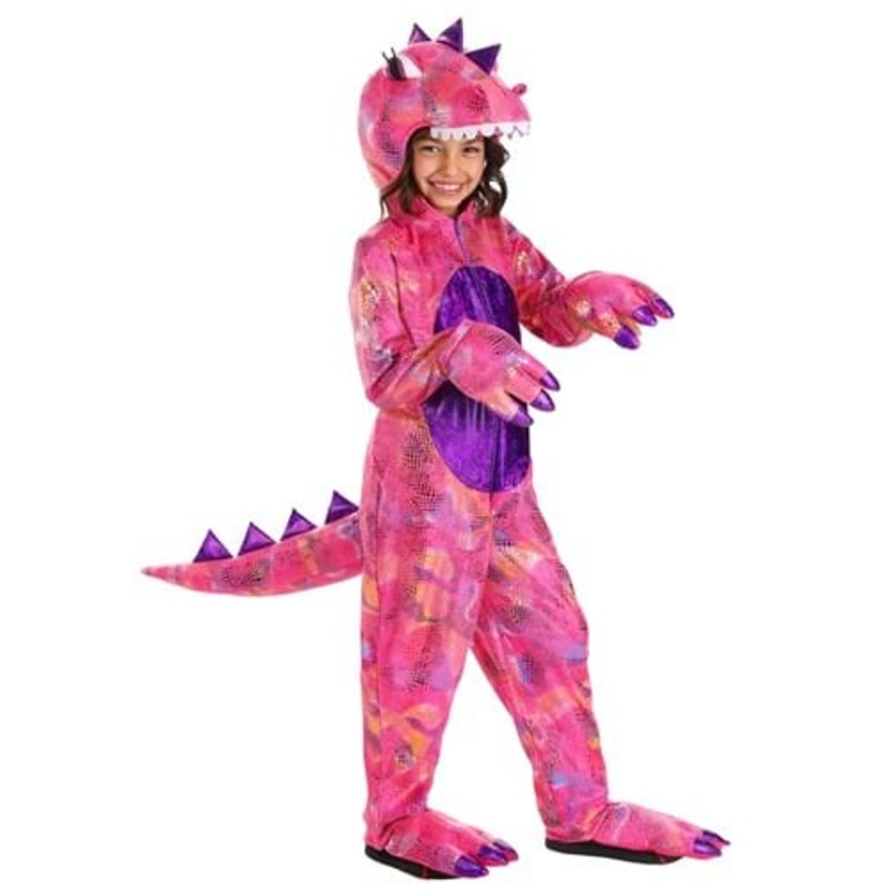 Sparkling Scales Dinosaur Kid's Costume Small