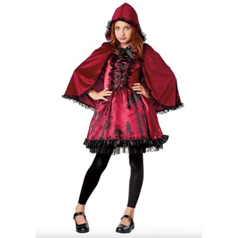 Storybook Red Riding Hood Costume for Girls Medium