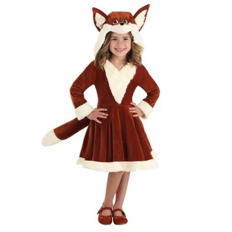 Toddler Fox Dress Costume 2T