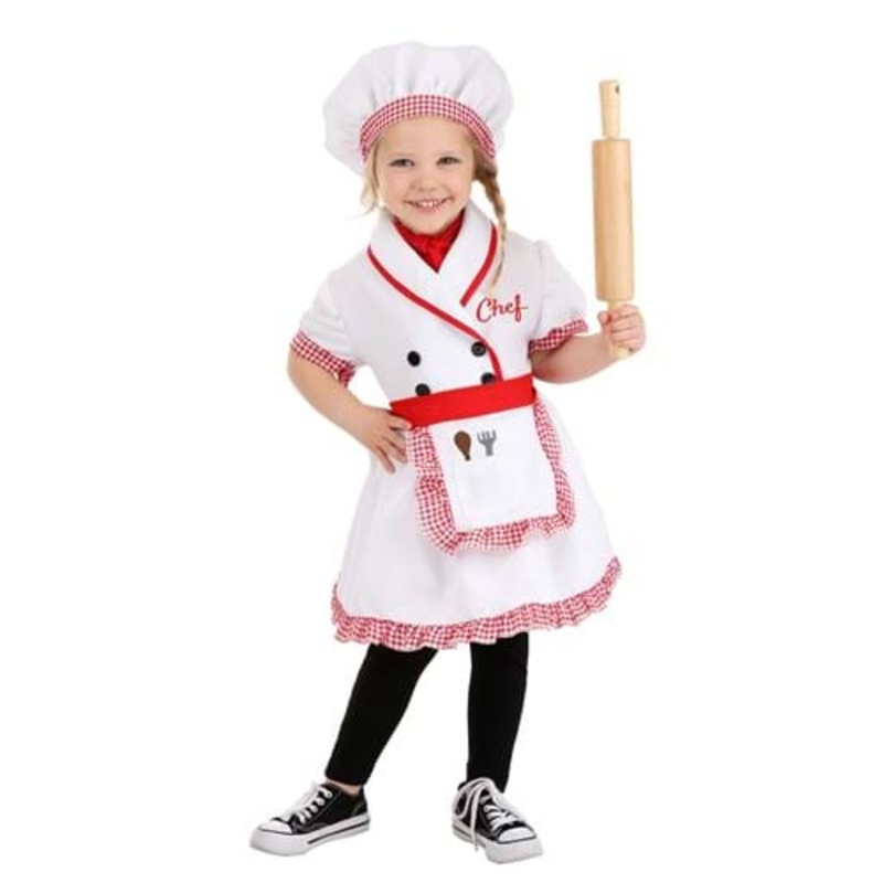Toddler Fresh Chef Costume for Girls 2T