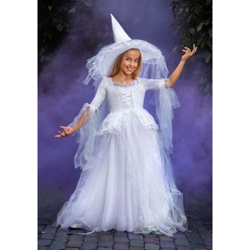 White Witch Costume for Girls Small