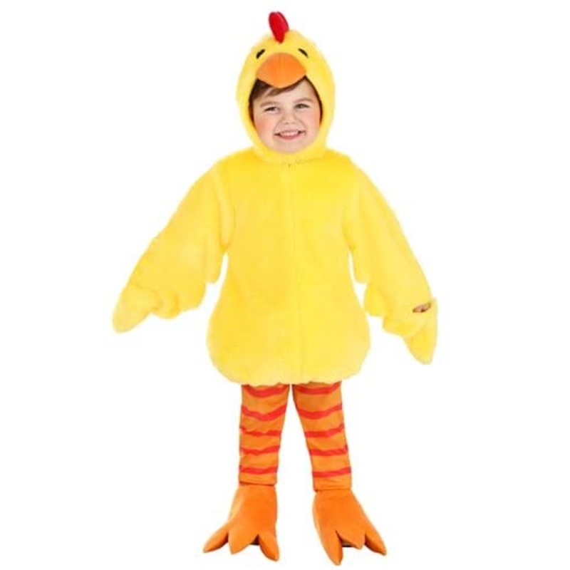 Yellow Chicken Costume for Toddlers 2T