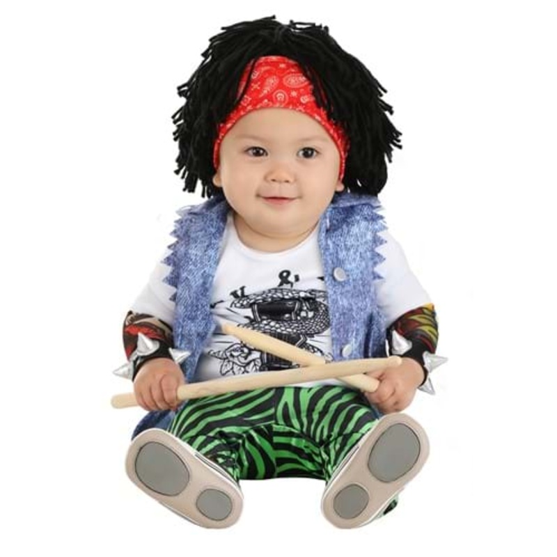 80s Rocker Costume for Infants 0/3 Months