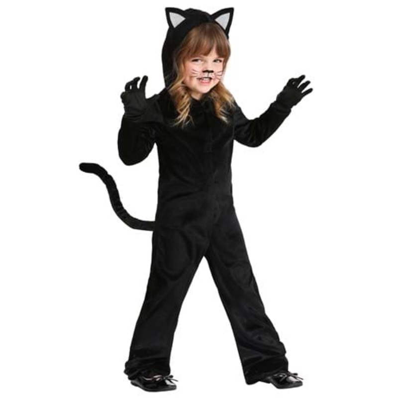 Black Cat Costume for Toddlers 2T