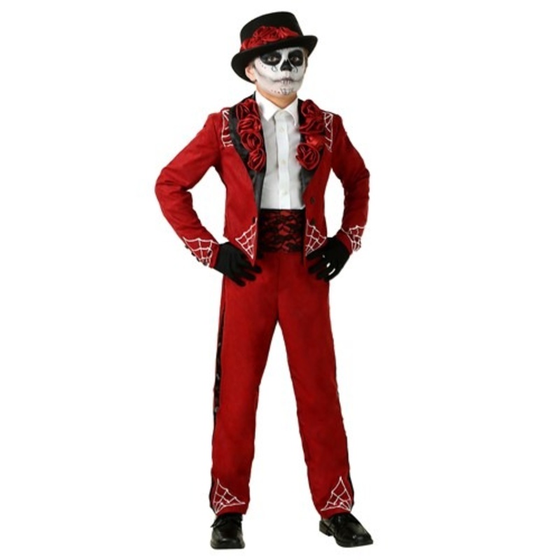 Boy's Day of the Dead Costume Small (6)