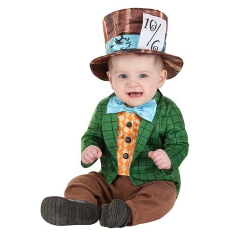 Boy's Lil Mad Hatter Infant Costume 0/3 Months