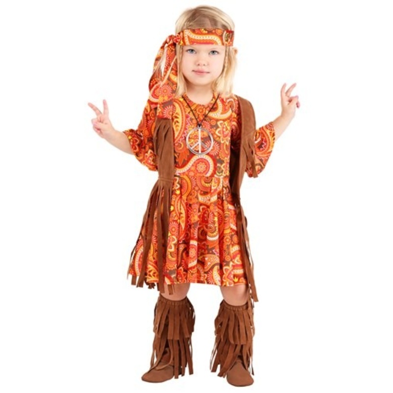 Fringe Hippie Toddler Costume 18 Month