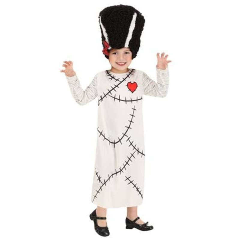 Girl's Bride of Frankenstein Toddler Costume 2T