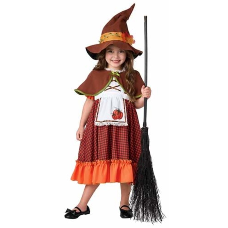 Girl's Cottage Harvest Witch Toddler Costume 18 MO