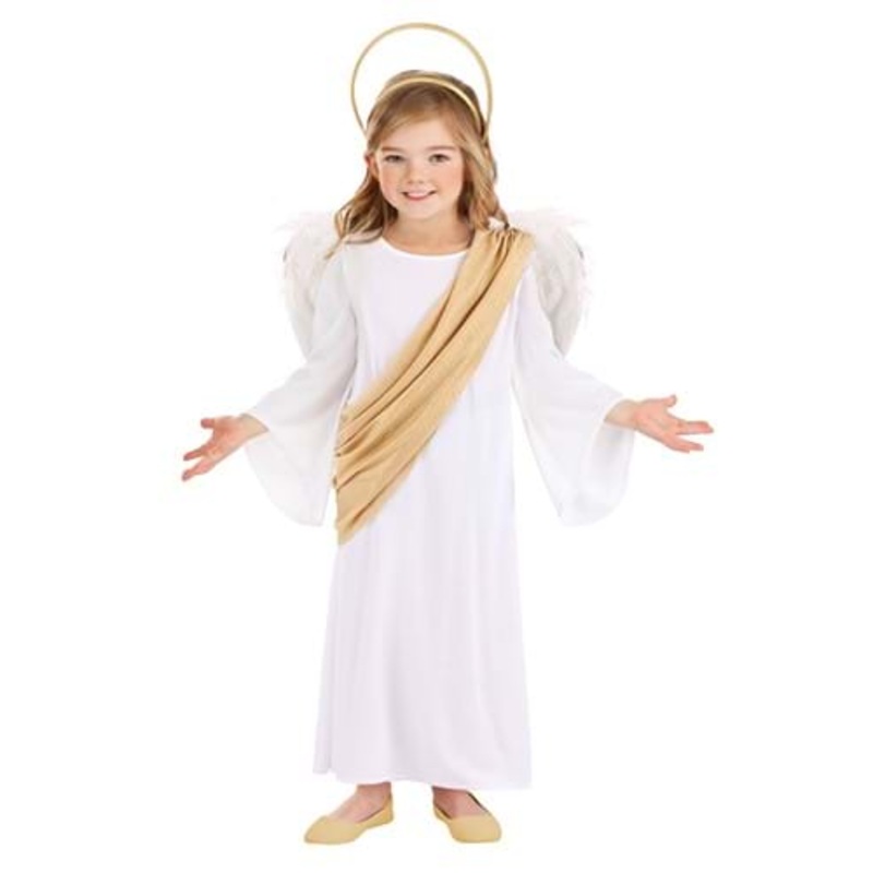 Girl's Holy Angel Toddler Costume 2T