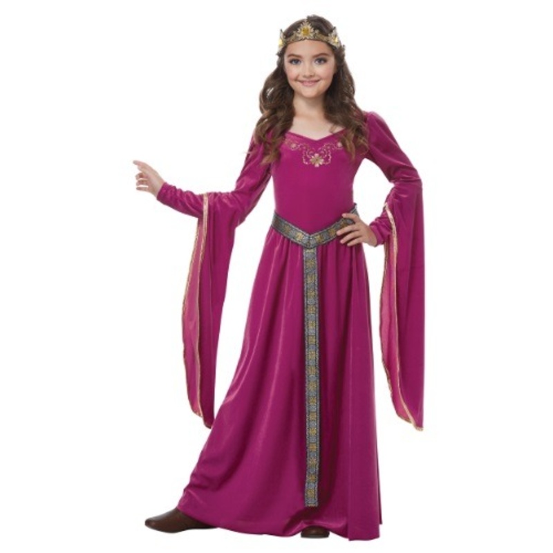 Girl's Medieval Princess Costume X-Small