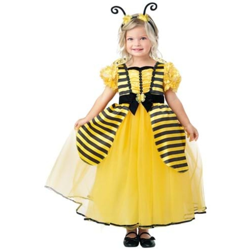 Girl's Sweet Bumble Bee Gown Toddler Costume 2T/4T