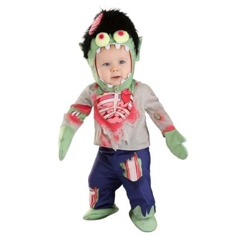 Infant Goofy Zombie Costume for Boys 0/3 Months